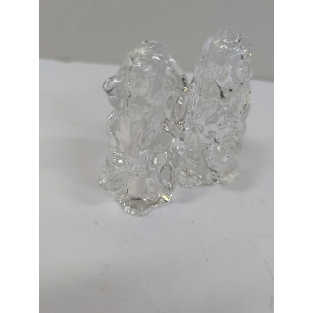 Crystal Cocker Spaniel Salt‎ & Pepper Shakers